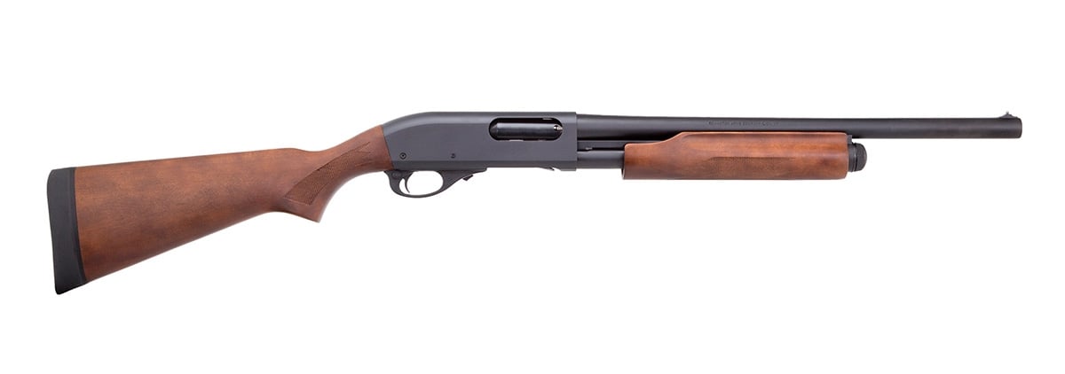 Remington 870 Hardwood Home Defense 12 GA Pump Shotgun - 25559 - Remington