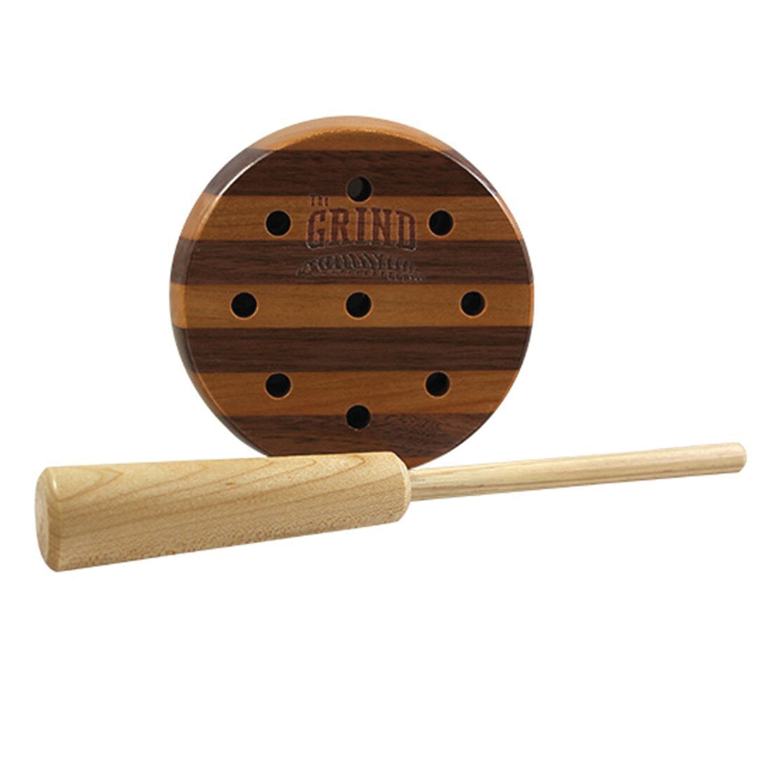 The Grind The Cooker Pot and Peg Slate Turkey Call, Maple - The Grind