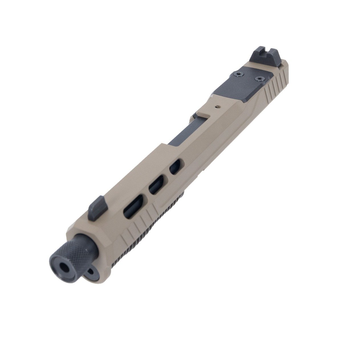 PSA 5.7 Rock Complete RK1 Optics Ready Slide with Threaded Barrel, FDE - Palmetto State Armory