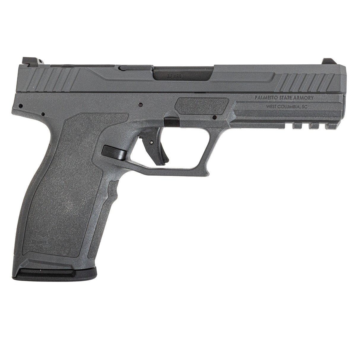 PSA 5.7 ROCK COMPLETE PISTOL, Optics Ready, Non-Threaded Barrel, Gray - Palmetto State Armory