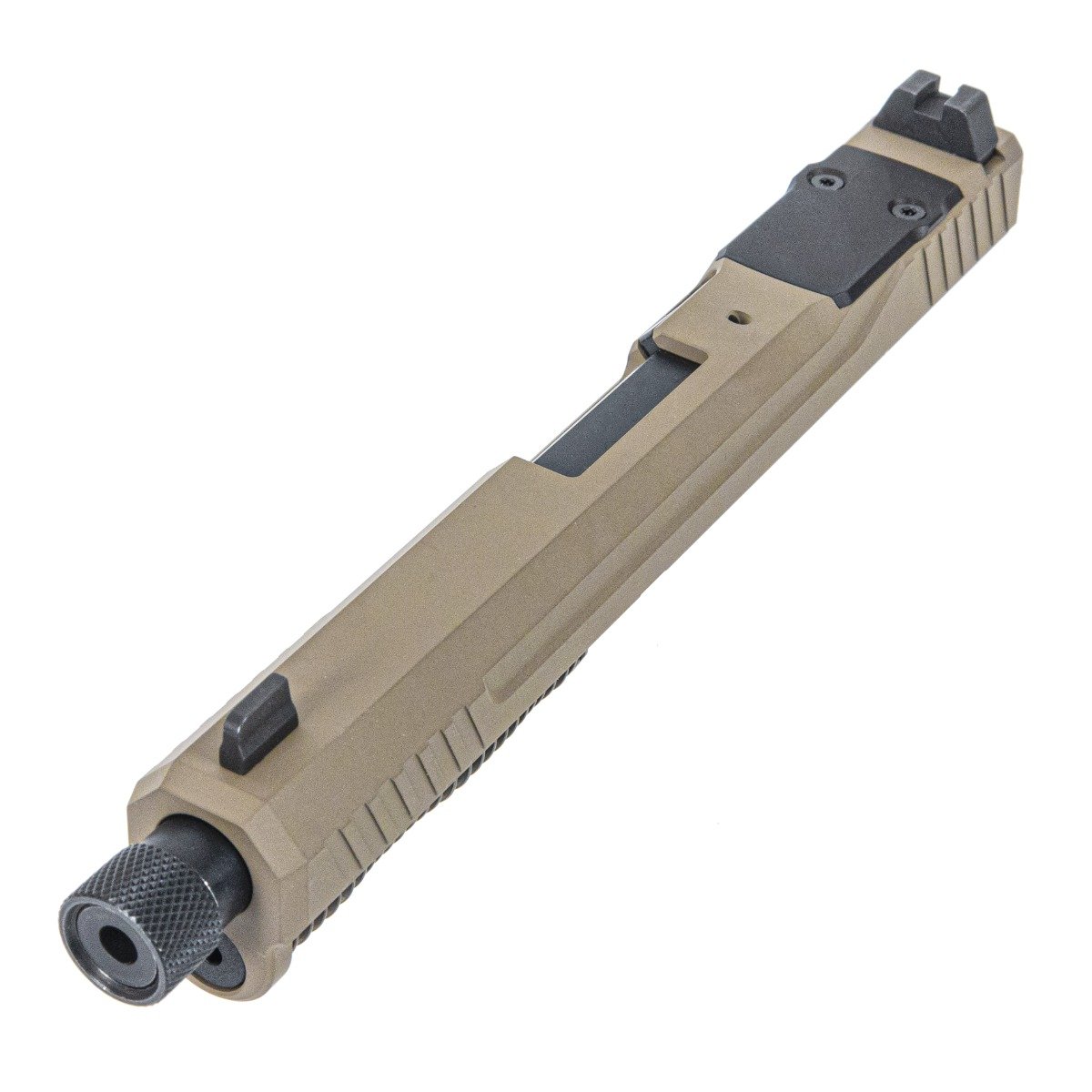 PSA 5.7 Rock Complete Slide Optics Ready With Threaded Barrel, Flat Dark Earth - Palmetto State Armory