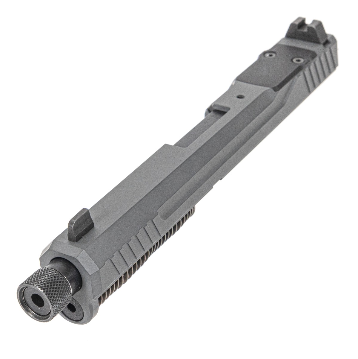 PSA 5.7 Rock Complete Slide Optics Ready With Threaded Barrel, Gray - Palmetto State Armory