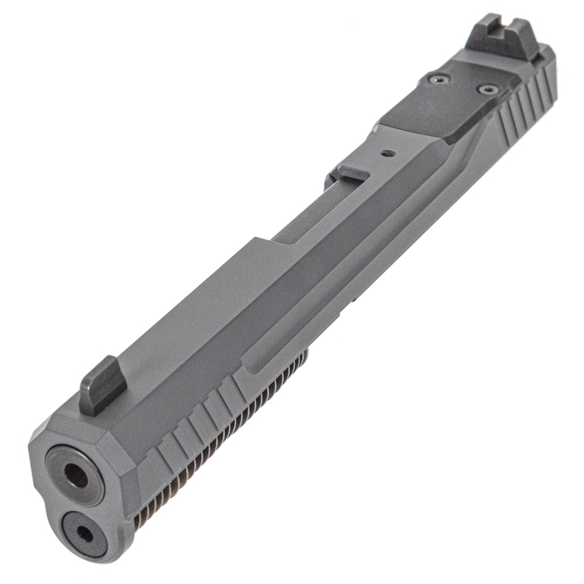 PSA 5.7 Rock Complete Slide Optics Ready With Non-Threaded Barrel, Gray - Palmetto State Armory