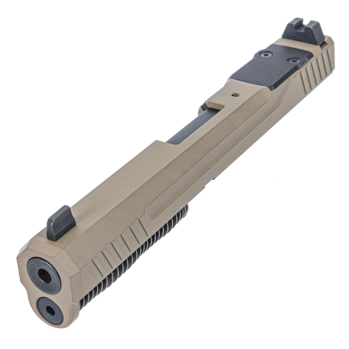 PSA 5.7 Rock Complete Slide Optics Ready With Non-Threaded Barrel, Flat Dark Earth - Palmetto State Armory