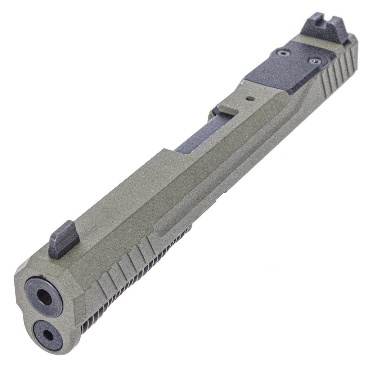 PSA 5.7 Rock Complete Slide Optics Ready With Non-Threaded Barrel, Sniper Green - Palmetto State Armory