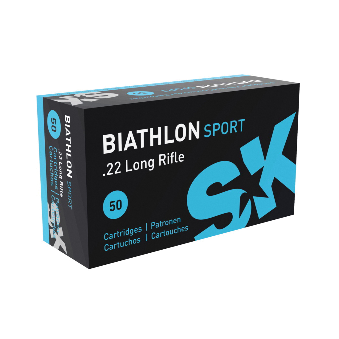 SK Biathlon Sport .22LR 40 gr LRN 50rds - 