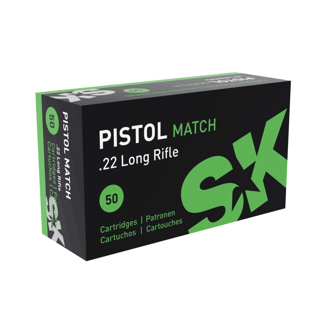 SK Pistol Match .22LR 40 gr LRN 50rds - Sk