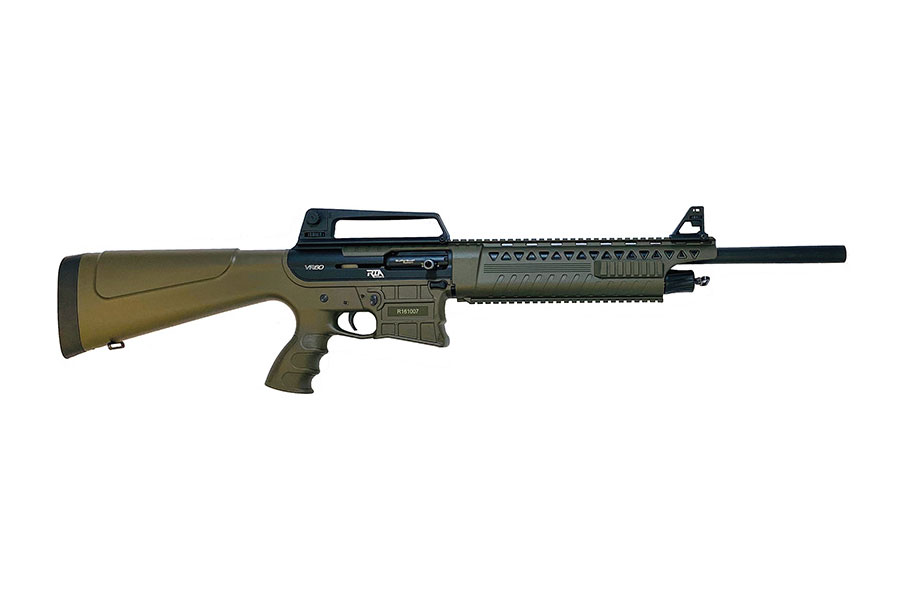 Rock Island VR60 Standard Semi Automatic 12 Gauge Shotgun, OD Green - VR60-ODG - Rock Island