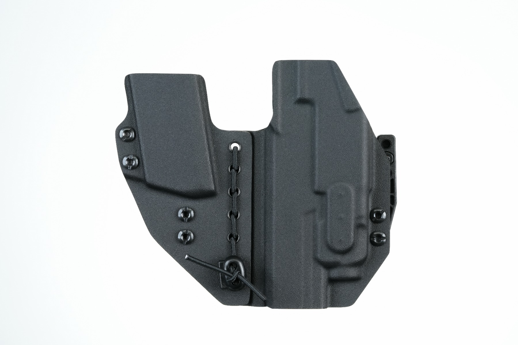 Nerd Holsters Contingency Optic Ready IWB PSA Rock w/ TLR-7A Right Hand Kydex Holster, Black - Nerd Holsters