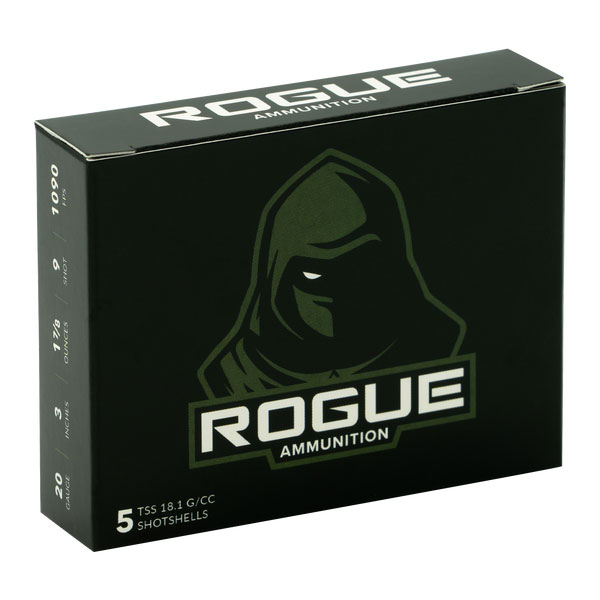 Rogue TSS 3" 1 7/8 oz #9 20 Gauge Ammunition, 5 Rounds - RA-TSS-20-3-178-9 - Rogue Ammunition