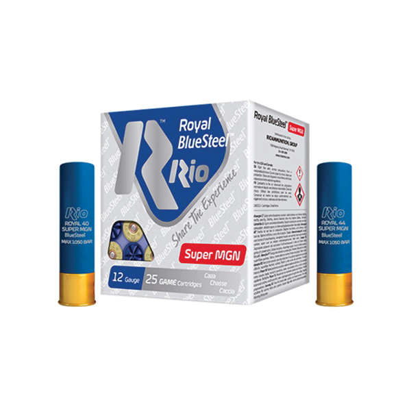 RIO Royal BlueSteel MGN 40 12 Gauge 3" #2 1-3/8 Ounce 25rds - Rio