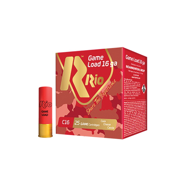 RIO Game Load 32 16 Gauge 2-3/4" #7.5 1-1/8 Ounce 25rds - Rio
