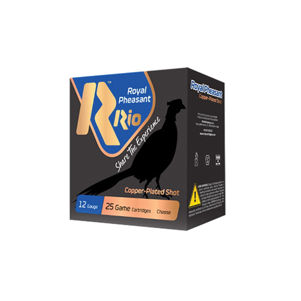 RIO Royal Pheasant Copper 36 12 Gauge 2-3/4" #5 1-1/4 Ounce 25rds - Rio