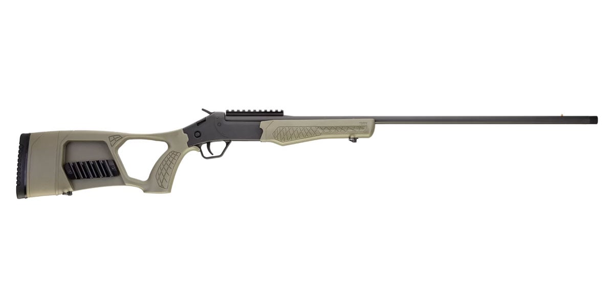 Rossi Tuffy Turkey 26" Single Shot 20 Gauge Shotgun, OD Green - SSP20TKY - Rossi