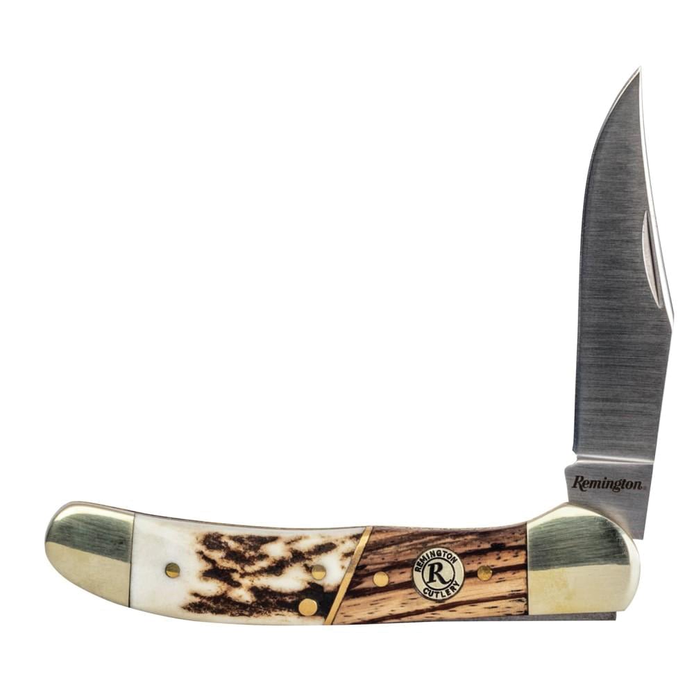 Remington Guide Folding Knife Drop Point, Brown - Remington