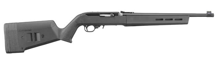 Ruger 10/22 Black Hunter 22 LR Rifle 10rd 16.13" TB - 21189 image