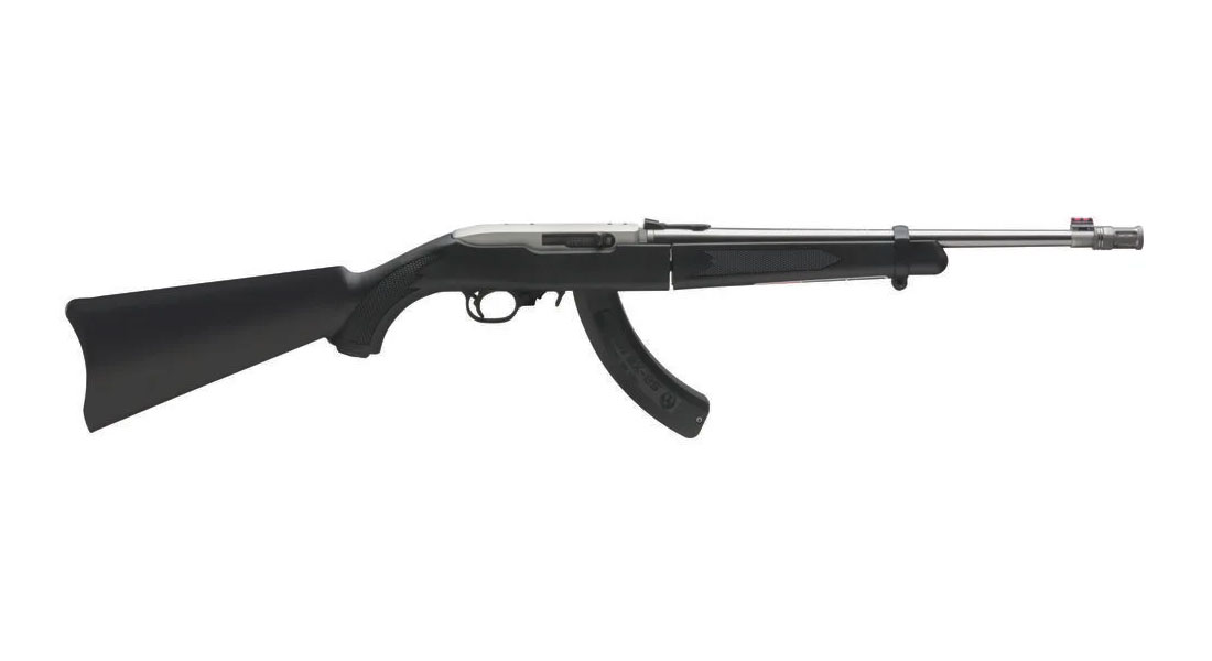 Ruger 10/22 Takedown .22 LR Rifle, Stainless/Black - 11125 - Ruger