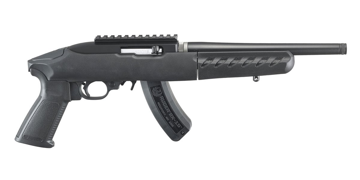 Ruger 22 Charger .22 LR 10" Pistol, Black - 04924 - Ruger