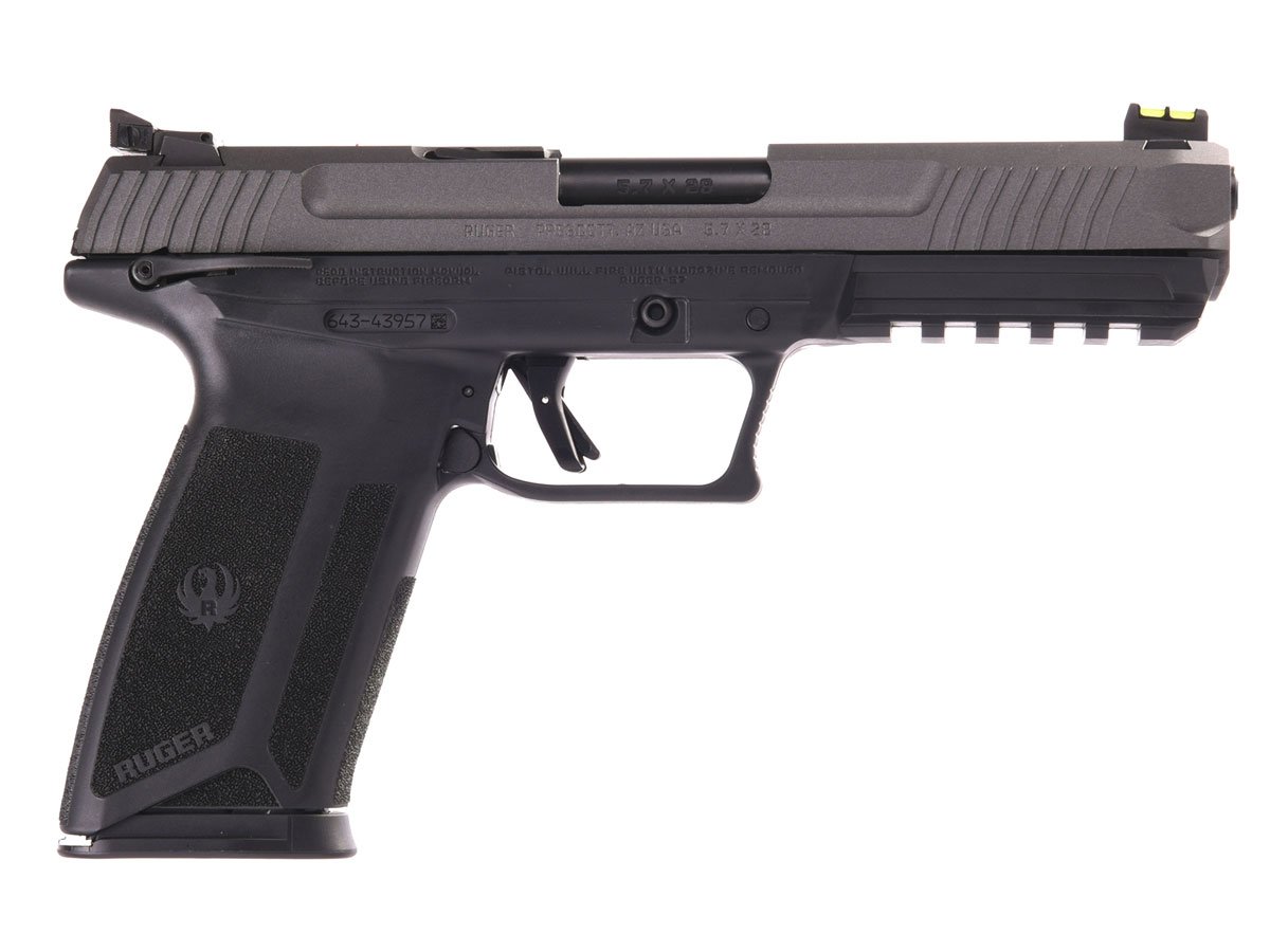Ruger 57 5.7x28 Pistol, Tungsten - 16413 - Ruger
