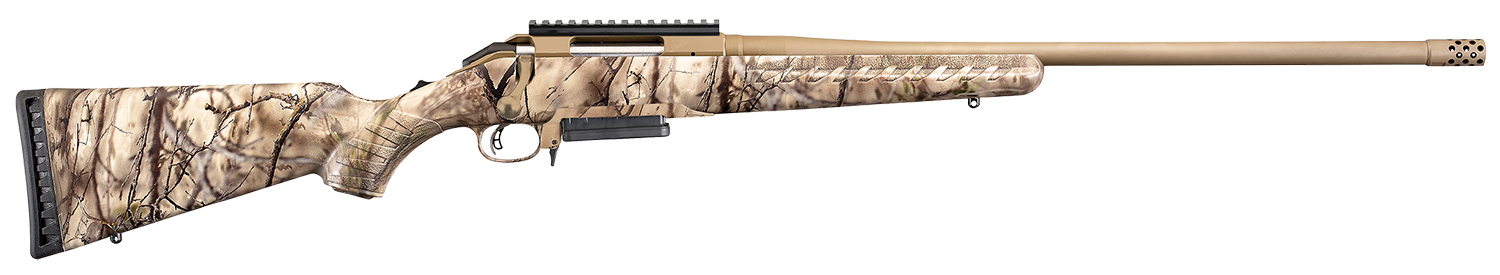 Ruger American .300 Win Mag Bolt-Action Rifle 3rd 24", Go Wild Camo - 26929 - Ruger