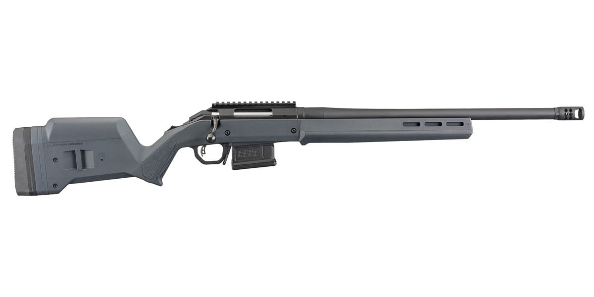 Ruger American Hunter .308 Winchester Bolt Action Rifle, Gray - 26993 - Ruger