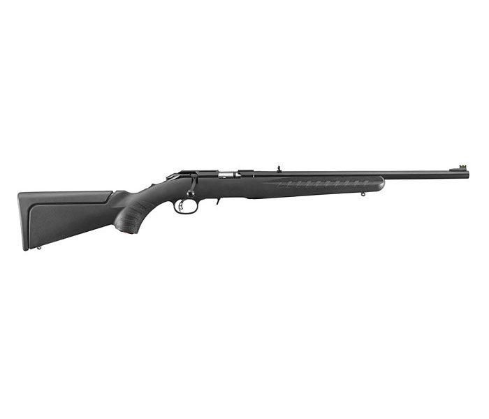 Ruger American Rimfire Compact Bolt Action .22 LR Rifle, Black - 8303 - Ruger