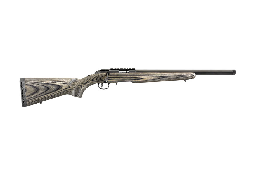 Ruger American Rimfire Target Threaded .22 LR Bolt Action Rifle, Black Laminate - 8348 - Ruger