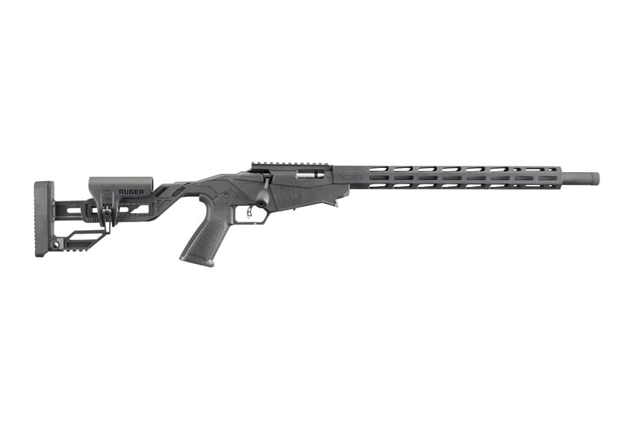 Ruger Precision Rimfire 10 Round .22 LR Bolt Action Rifle, Black - 8401 - Ruger