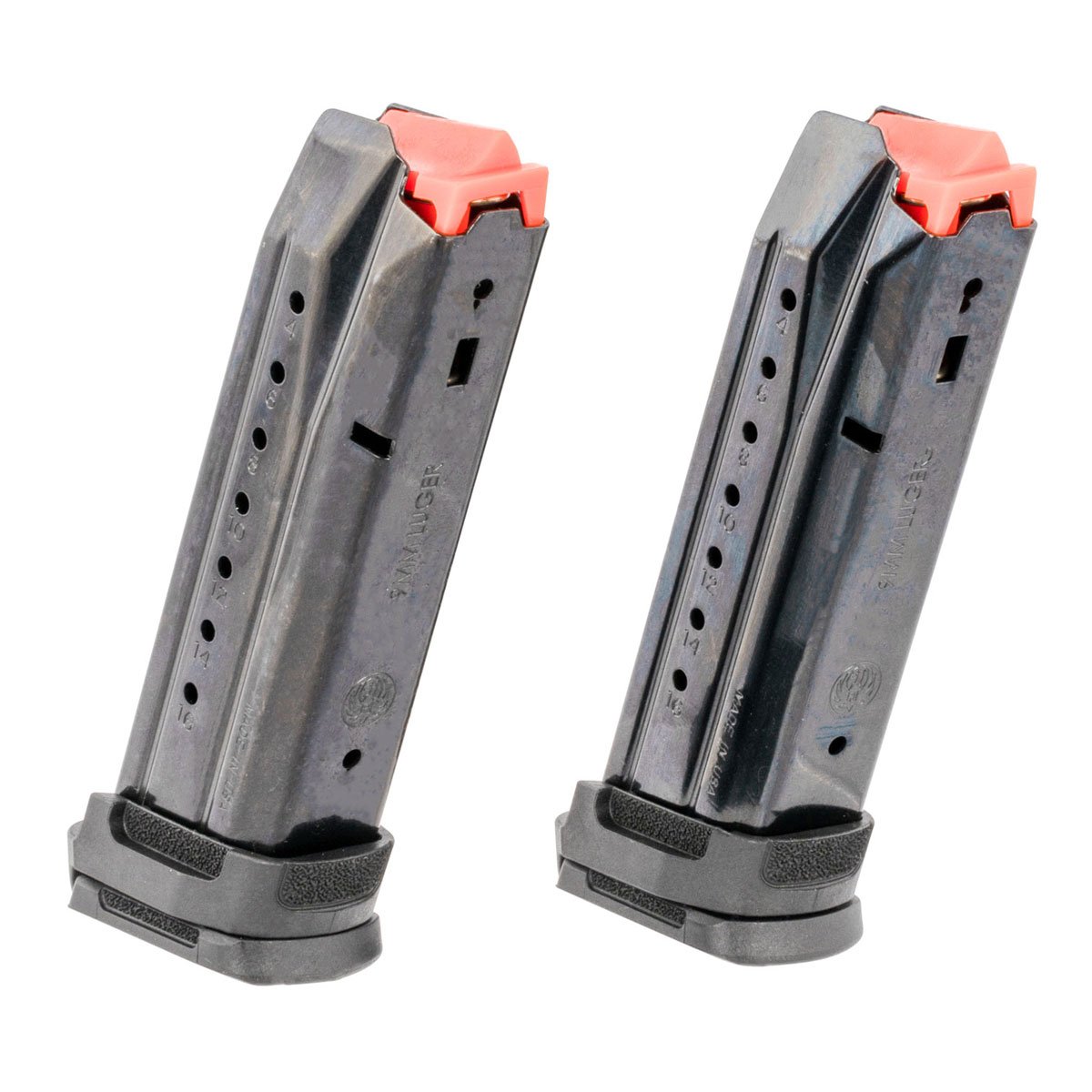 Ruger Security 9 17 Round 9mm Magazine Value 2 Pack, Black - 90691