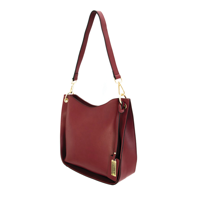Rugged Rare Emma Holster Ambidextrous Vegan Leather, Burgundy - Rugged Rare