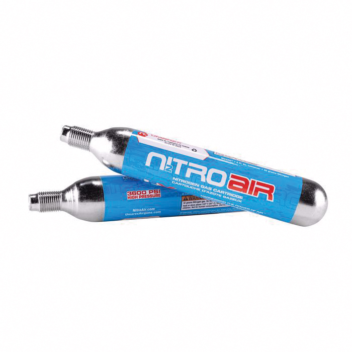 Umarex NitroAir 32 g .22 Cal Pre-Filled N2 Nitrogen Cartridge, Pack of 2 - Umarex