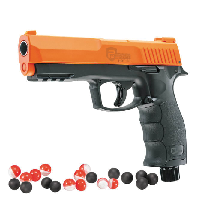 Prepared 2 Protect HDP .50 Cal 6rds, Orange/Black - Prepared 2 Protect
