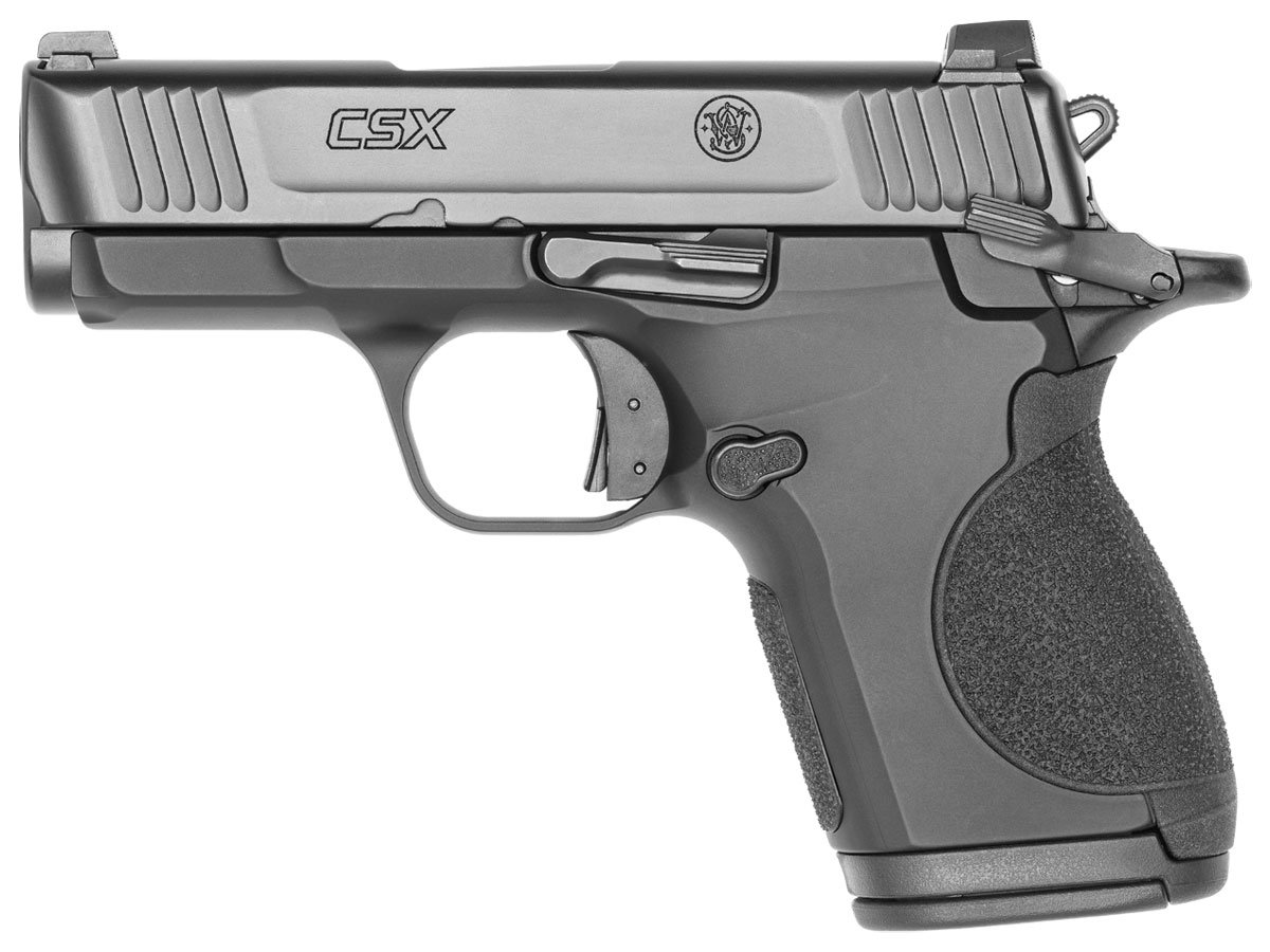 Smith & Wesson CSX 9mm Pistol Micro Compact, Black - 12615 - Smith & Wesson