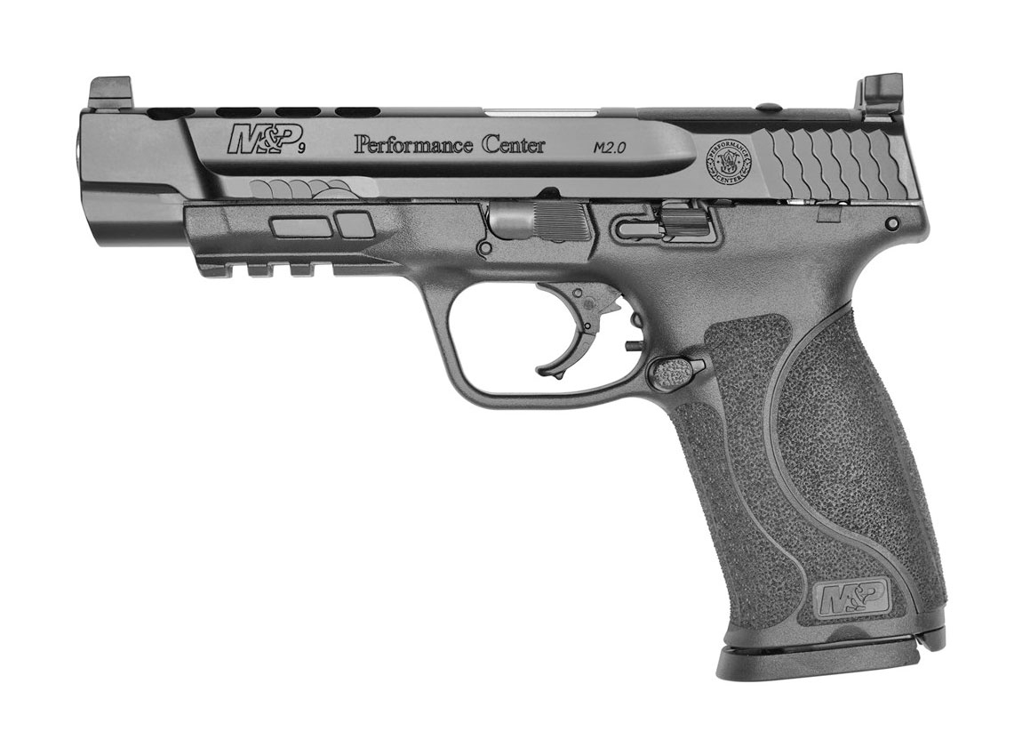 S&W M&P M2.0 Performance Center C.O.R.E. Pro 9mm 5" Ported Barrel Pistol, Black - 11833 - Smith & Wesson