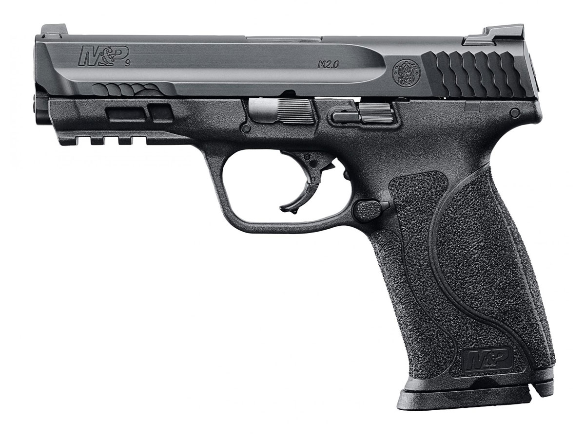 S&W M&P9 M2.0 9mm Pistol, Black - 11758 - Smith & Wesson