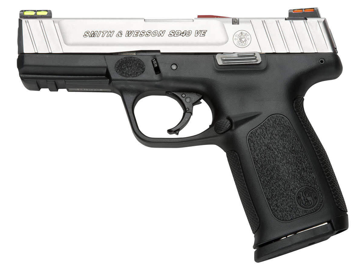 S&W SD40 VE Hi Viz 10 Round .40 S&W Pistol, Two Tone - 11908 - Smith & Wesson