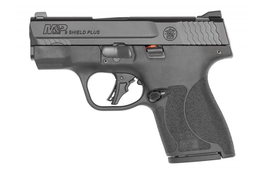 S&W Shield Plus 10 Round 9mm Pistol, Black - 13249 - Smith & Wesson
