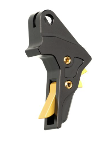 Tyrant Designs - S&W M&P 1.0/2.0 Trigger - TD-MPTRIGFSC-BLK/GOLD - Tyrant Designs Cnc