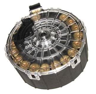 ProMag Saiga 12 Gauge 20rd Drum Magazine, Black Polymer SAI-A6 - Promag