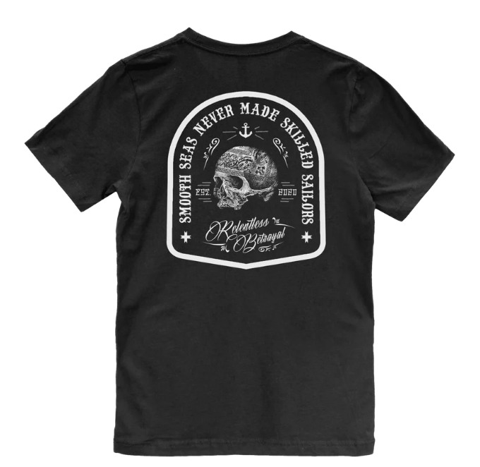 Relentless Betrayal Skilled Sailor T-Shirt, X-Large - RB-SKILLEDSAILOR-XL - Relentless Betrayal
