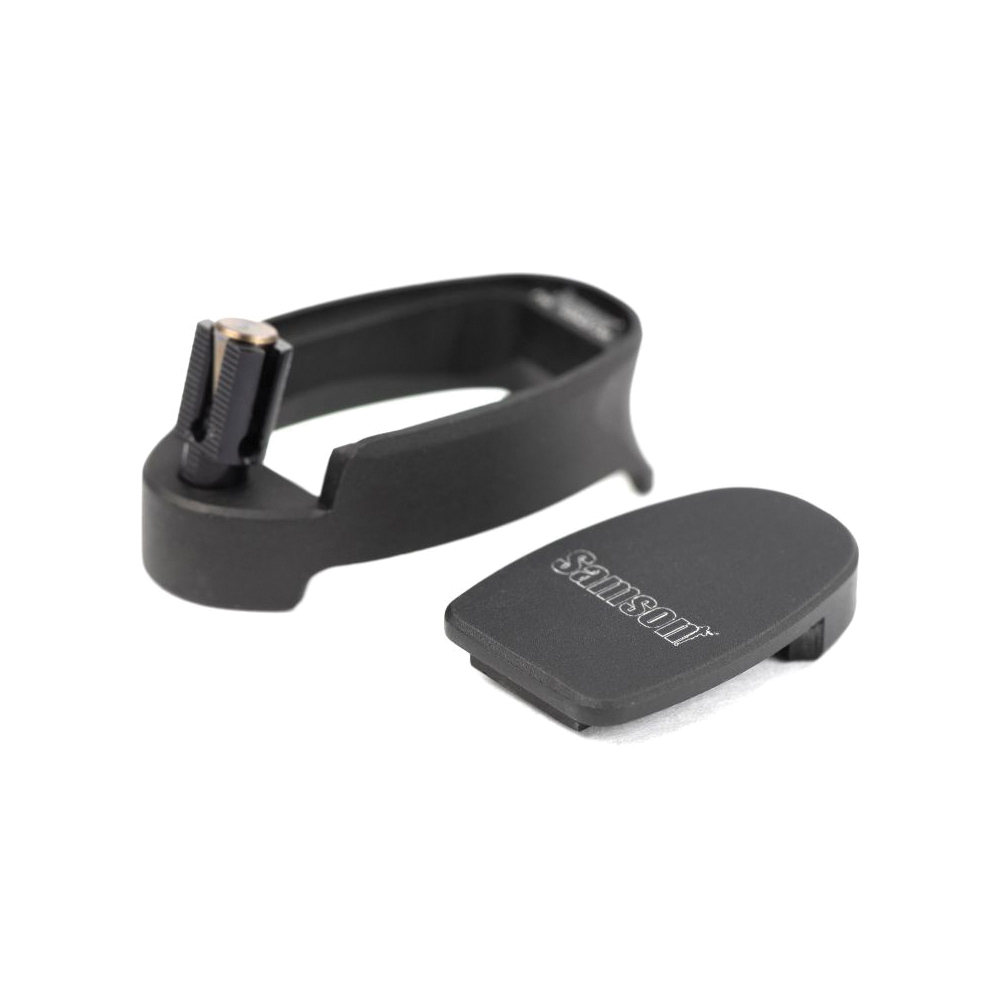 Samson Manufacturing Magwell with Baseplate Fits Smith & Wesson M&P9 Shield Plus, Black - Samson