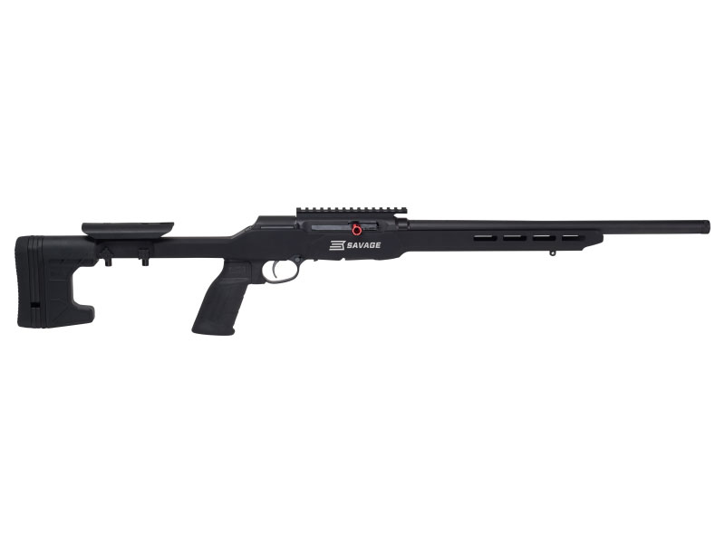 Savage A22 Precision Semi Automatic .22 LR Rifle, Black - 47248 - Savage Arms