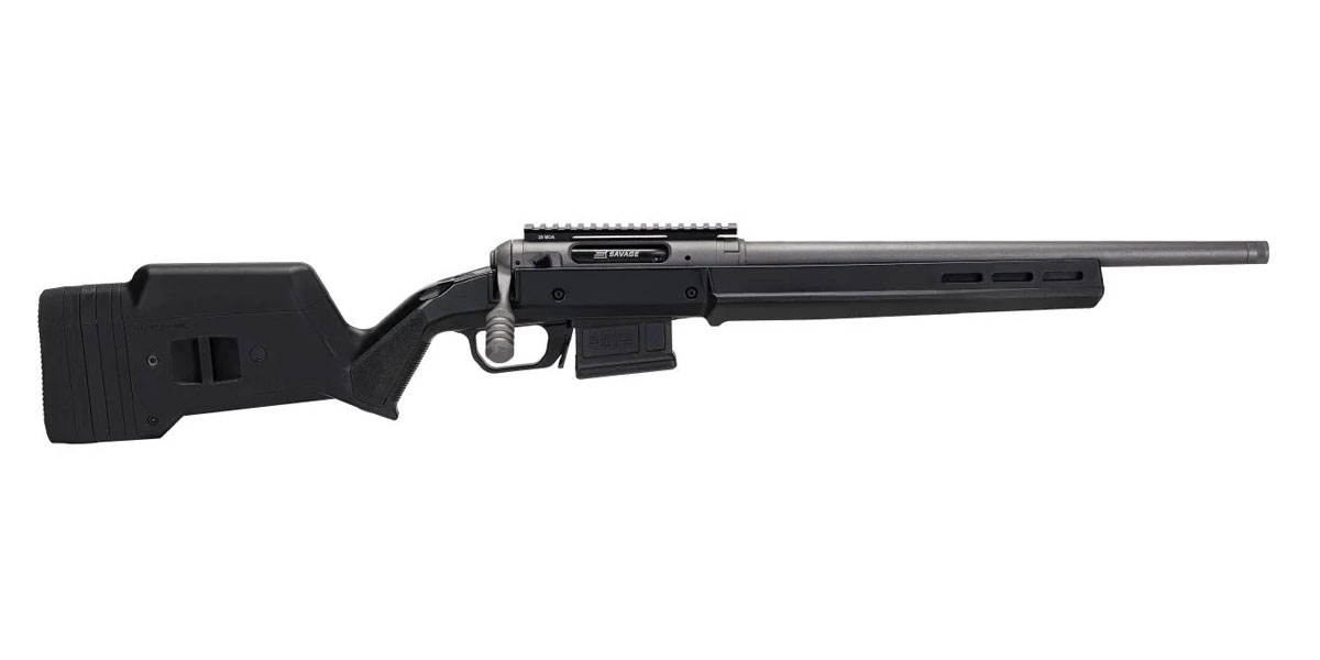 Savage Arms 110 Magpul Hunter Bolt Action .308 Winchester Rifle, Black - 57734 - Savage Arms