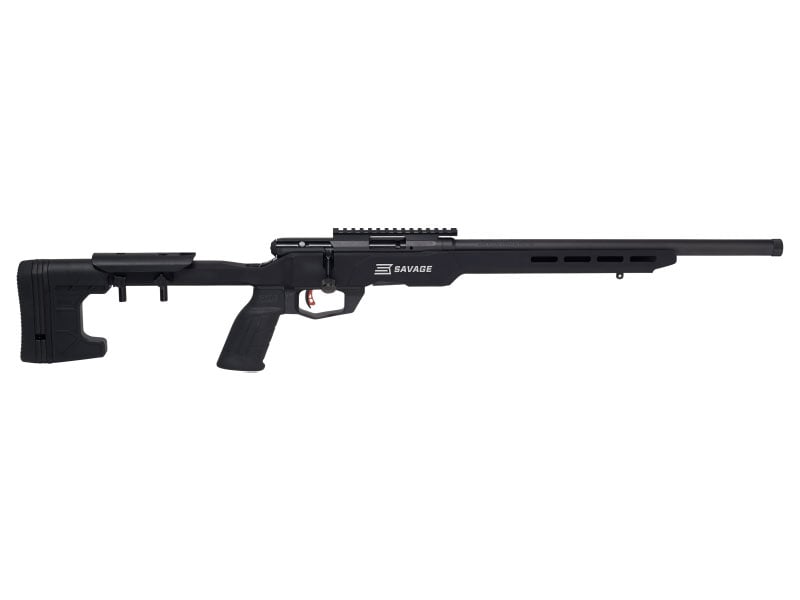 Savage Arms B22 Precision .22 LR Bolt Action Rifle, Black - 70248 - Savage Arms