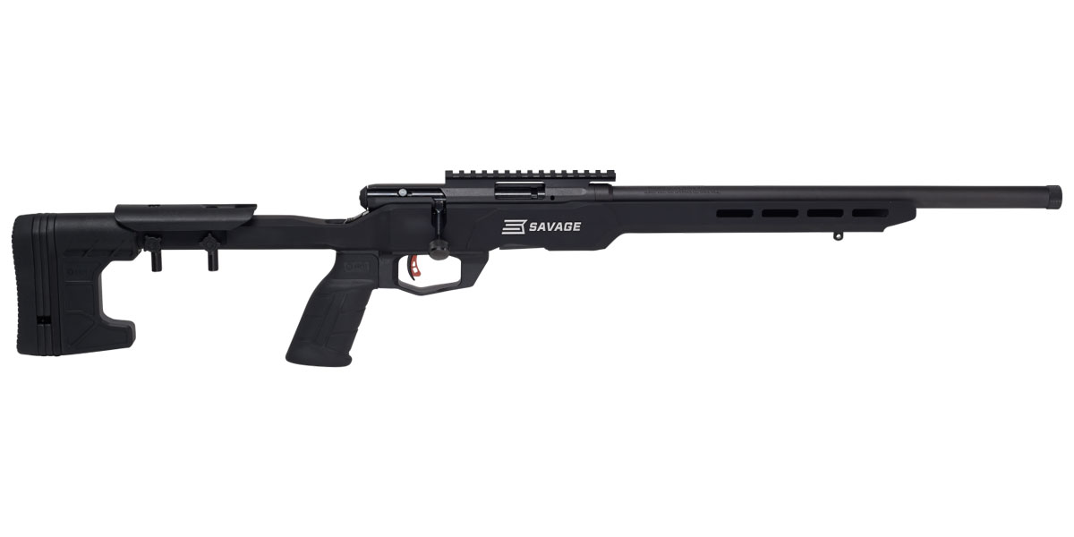 Savage B22 Magnum Precision .22 WMR Bolt Action Rifle, Black - 70548 - Savage Arms