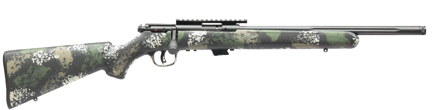 Savage Mark II FV-SR 16.5" .22LR 5rd Rifle, Forest SP Camo - 28905
