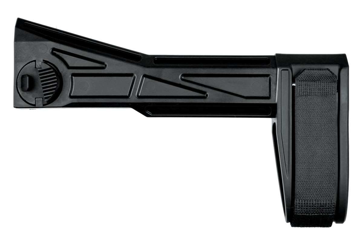 SB Tactical SBT-G2 Side Folding Stabilizing Brace, Black - SBT2-01-SB - Sb Tactical