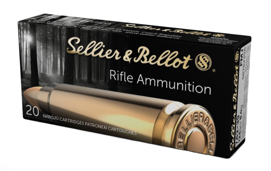 Sellier & Bellot 7.62x39mm 124gr FMJ 20 Rounds Ammunition - SB76239A - Sellier & Bellot Ammunition