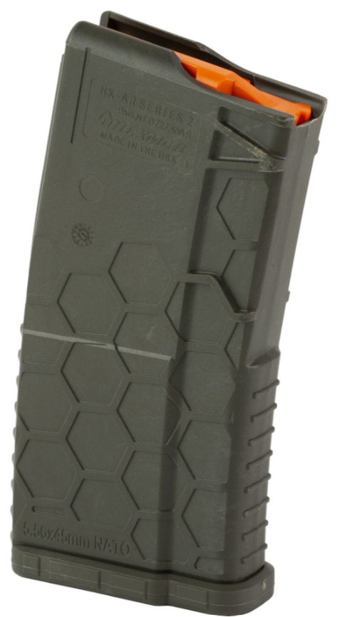 Hexmag AR-15 Magazine 223/5.56 Shorty 20rd, OD Green - HX20-AR15-ODG - Hexmag