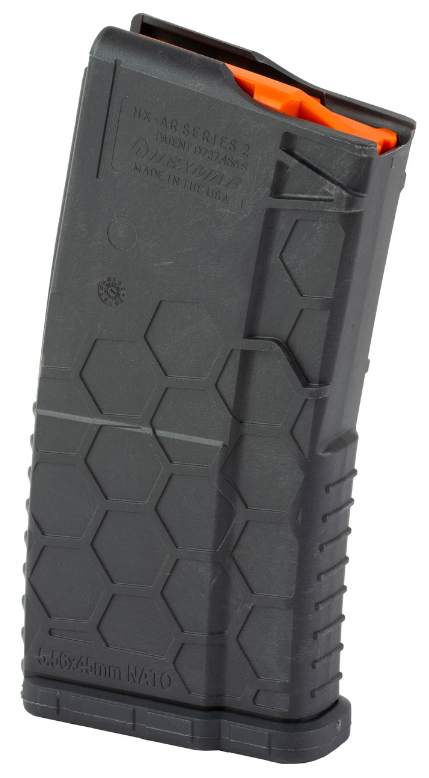 Hexmag AR-15 Magazine 223/5.56 Shorty 20rd, Gray - HX20-AR15-GRY - Hexmag